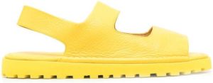 Marsèll open-toe leather sandals Yellow