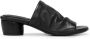 Marsèll Otto ruched leather mules Black - Thumbnail 1