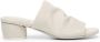 Marsèll Otto ruched leather mules White - Thumbnail 1