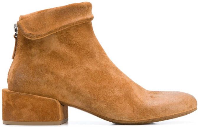 Marsèll oversized heel ankle boots Neutrals