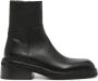 Marsèll panelled leather ankle boots Black - Thumbnail 1