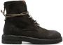 Marsèll Parruca suede lace-up boots Black - Thumbnail 1