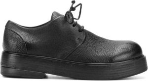 Marsèll platfrom lace-up shoes Black