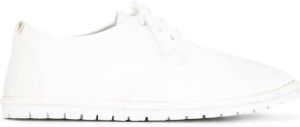 Marsèll ridged sole stitch detail shoes White