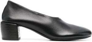 Marsèll round-toe leather pumps Black