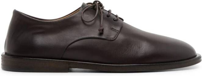 Marsèll round-toe leather shoes Brown