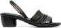 Marsèll round-toe leather slingback sandals Black - Thumbnail 1