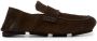 Marsèll round-toe suede loafers Brown - Thumbnail 1