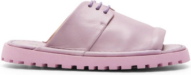 Marsèll Sanpomice leather sandals Pink