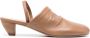 Marsèll slingback round-toe leather mules Brown - Thumbnail 1