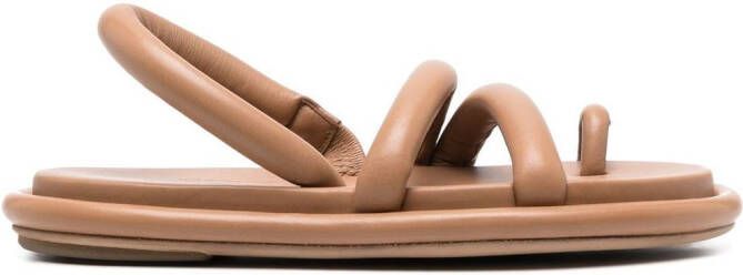 Marsèll slingback-strap detail sandals Neutrals