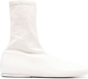 Marsèll slip-on leather ankle boots White
