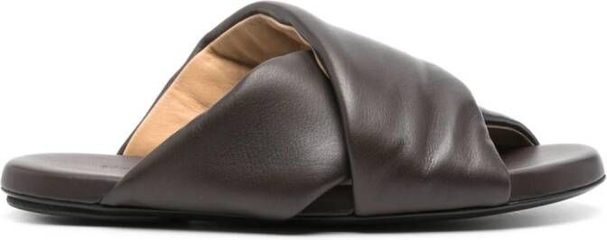 Marsèll Spanciata leather sandals Black