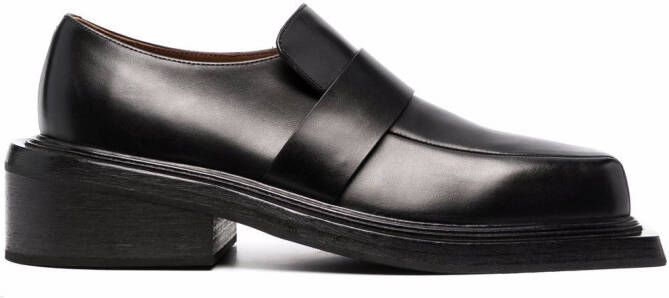 Marsèll Spatoletto leather loafers Black