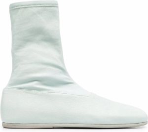 Marsèll square-toe ankle boots Blue