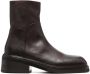 Marsèll square-toe ankle boots Brown - Thumbnail 1
