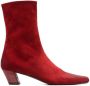 Marsèll square-toe ankle boots Red - Thumbnail 1