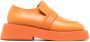 Marsèll square-toe leather loafers Orange - Thumbnail 1