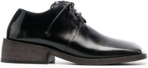 Marsèll square-toe oxford shoes Black