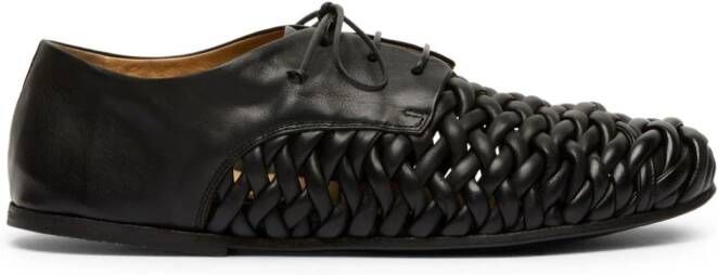Marsèll Steccoblocco leather Derby shoes Blue