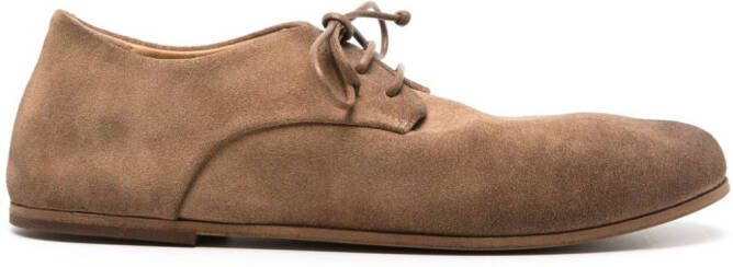 Marsèll Steccoblocco suede lace-up shoes Brown