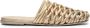 Marsèll Steccoblocco woven leather mules Gold - Thumbnail 1