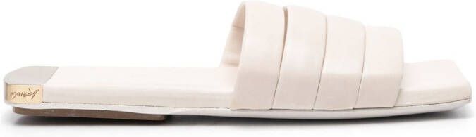 Marsèll strappy flat leather sandals Neutrals