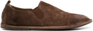 Marsèll Strasacco slip-on suede loafers Brown