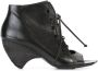 Marsèll structured lace-up ankle boots Black - Thumbnail 1