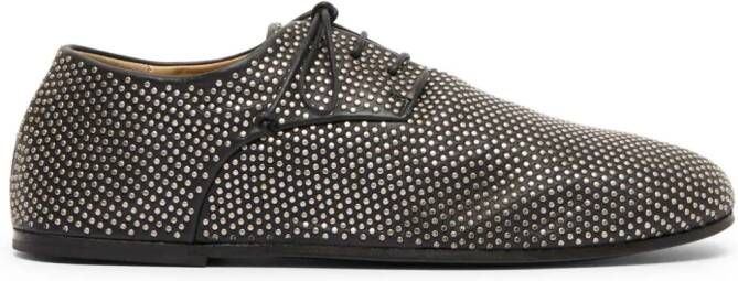 Marsèll stud-embellished leather Derby shoes Black