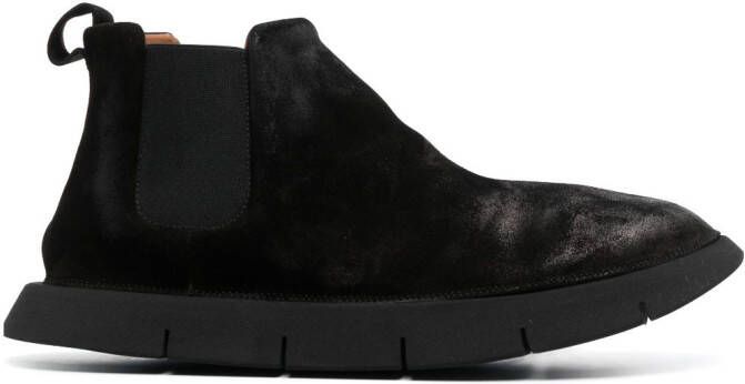 Marsèll suede ankle boots Black