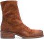 Marsèll suede ankle-length boots Brown - Thumbnail 1