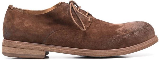 Marsèll suede lace-up shoes Brown