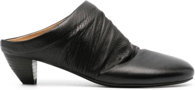Marsèll tapered-heel leather mules Black