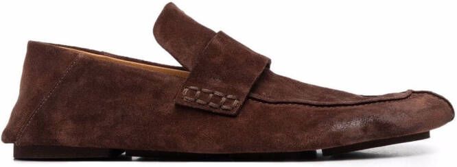 Marsèll Toddone suede loafers Brown