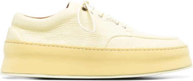 Marsèll tonal leather derby shoes Yellow