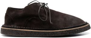Marsèll wide-cut suede derby shoes Brown