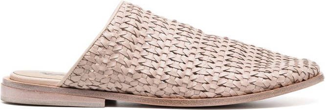 Marsèll woven leather mules Neutrals