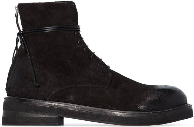 Marsèll zip detail ankle boots Black