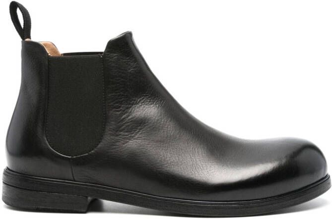 Marsèll Zucca leather ankle boots Black