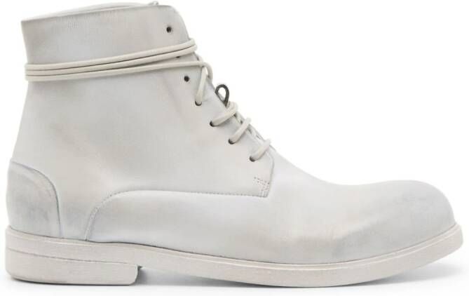 Marsèll Zucca Media lace-up ankle boots White