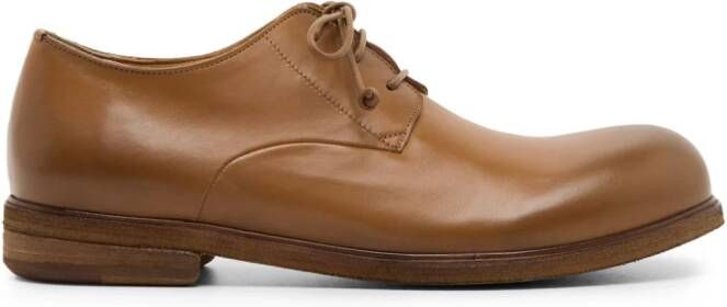 Marsèll Zucca Media leather derby shoes Brown