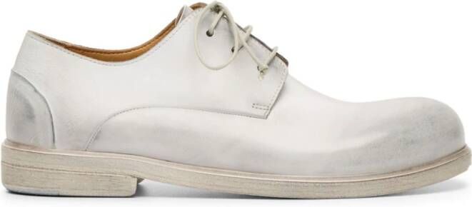 Marsèll Zucca Media leather derby shoes White