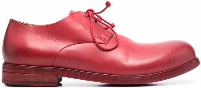 Marsèll Zucca Zeppa lace-up derby shoes Red