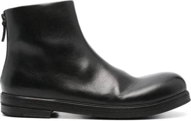 Marsèll Zucca Zeppa zip-up boots Black