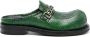 Martine Rose Bulb chain-link detailed mules Green - Thumbnail 1