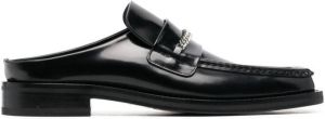 Martine Rose chain-detail 30mm loafers Black
