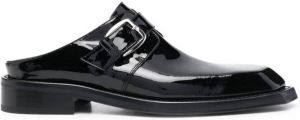 Martine Rose chiesel-toe slip-on mules Black