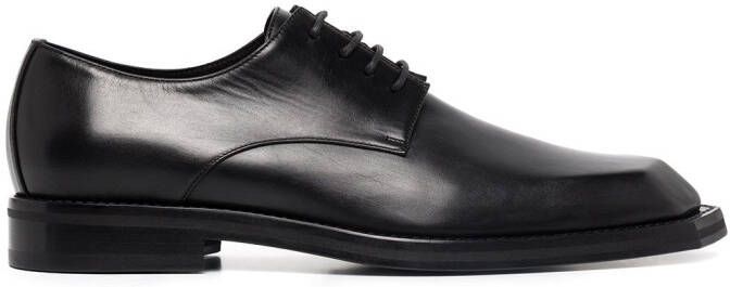 Martine Rose geometric-toe Derby shoes Black