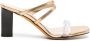 Maryam Nassir Zadeh Samantha 80 mm leather sandals Gold - Thumbnail 1